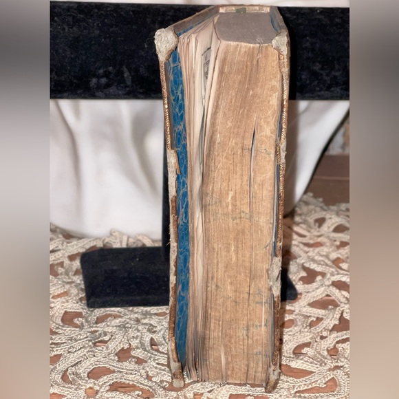 RARE 1825 French Book Histoire History w/Fantastic PULL OUT MAP Cours D’histoire - Picture 12 of 16